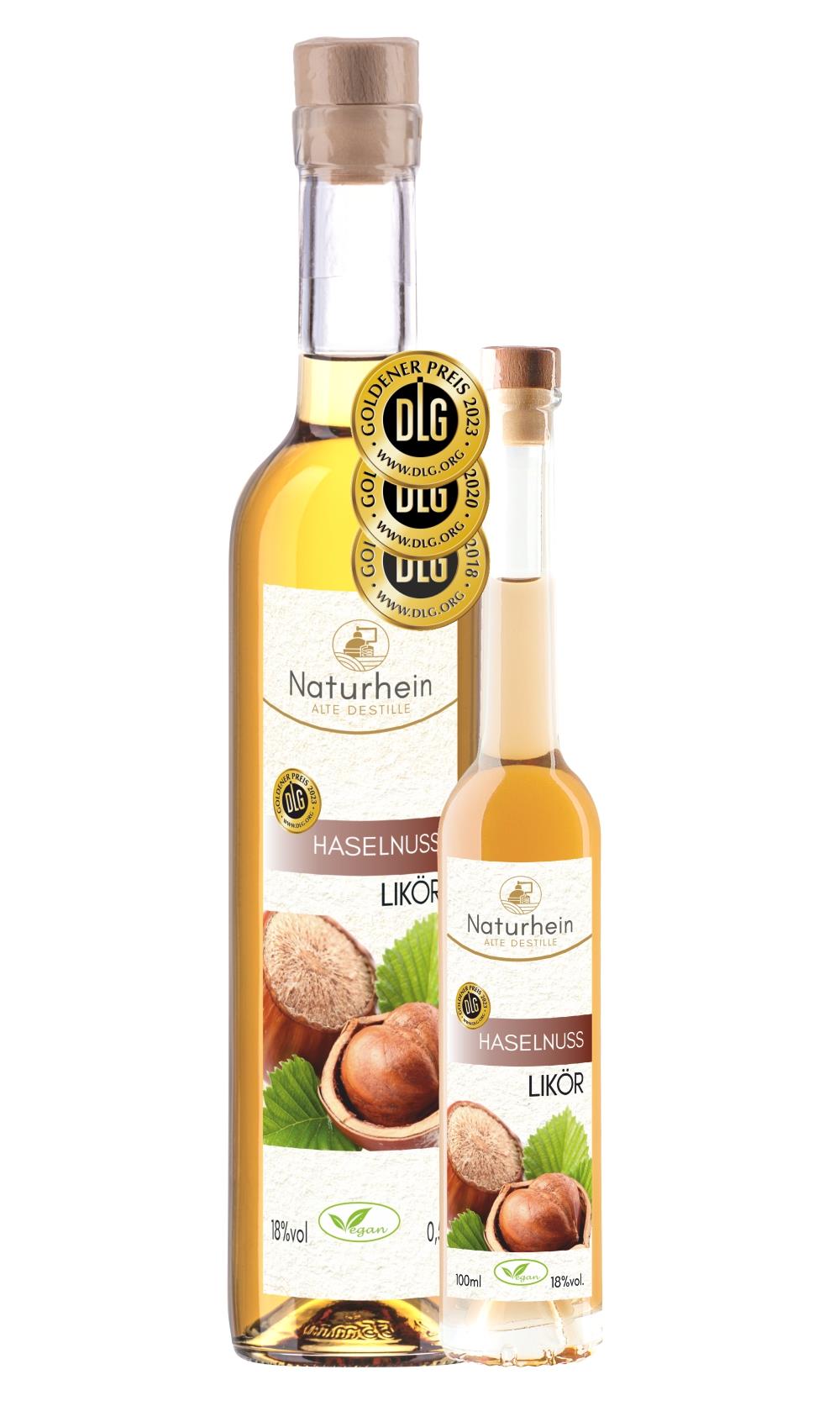 Gerösteter Haselnuss Genusslikör – Aroma wie Nougat mit 18 %