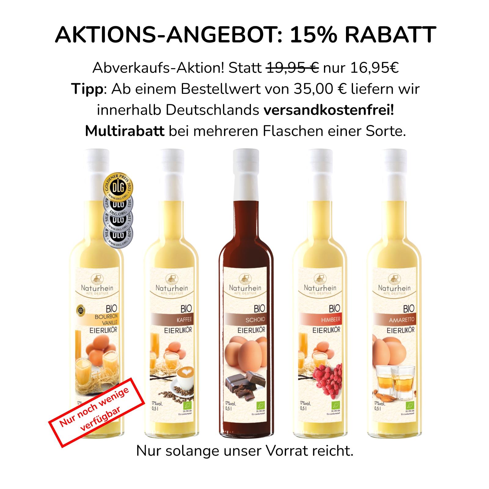 Bio Eierlikör mit aromatischem Kaffee – handgemacht & edel