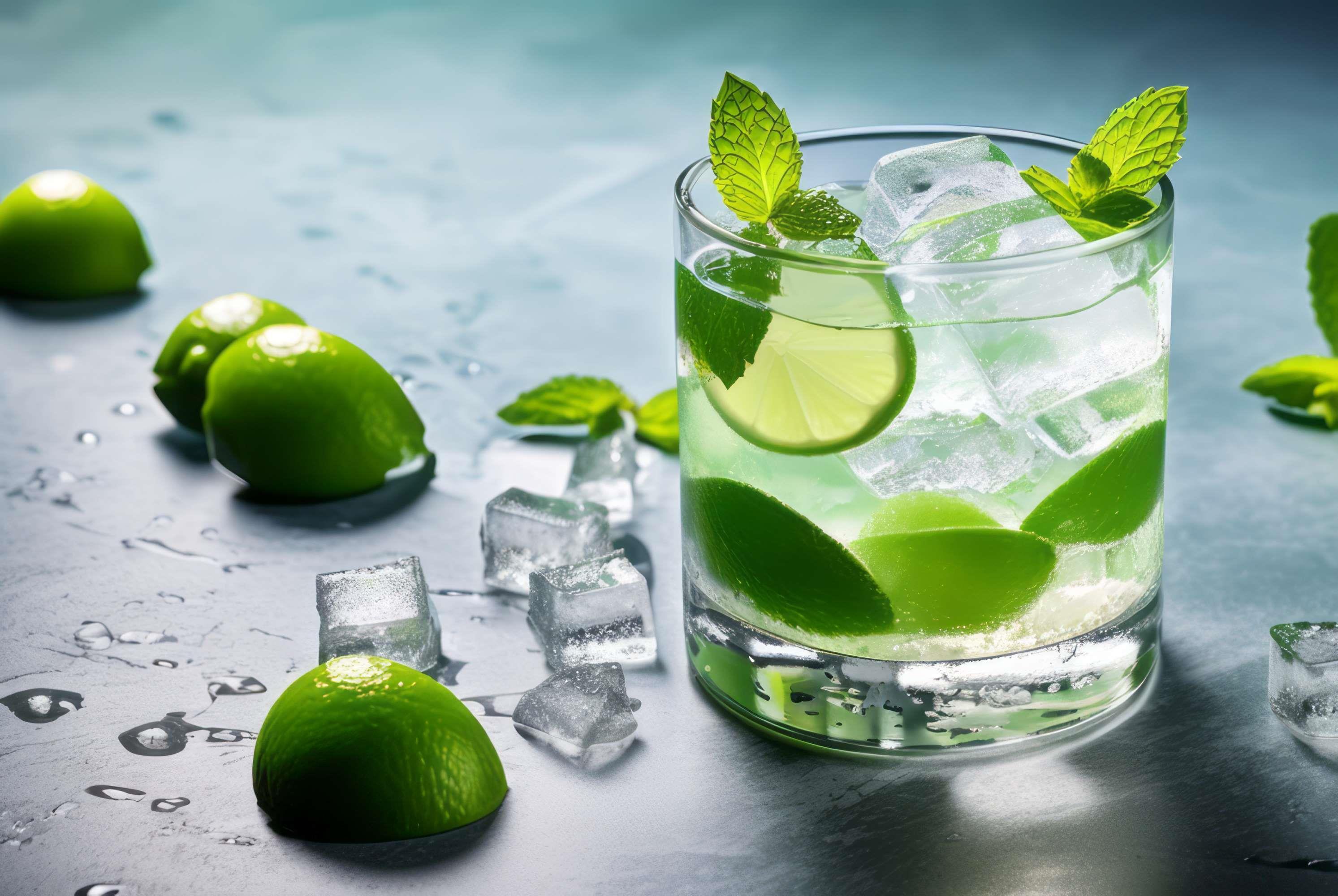 Bio Pfefferminz-Likör – klares Minzaroma, ideal als Shot oder Cocktail