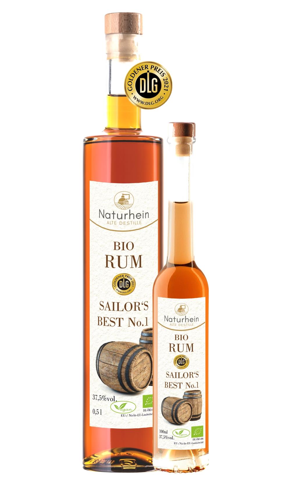 Bio Rum braun aromatisch pur oder im Cocktail