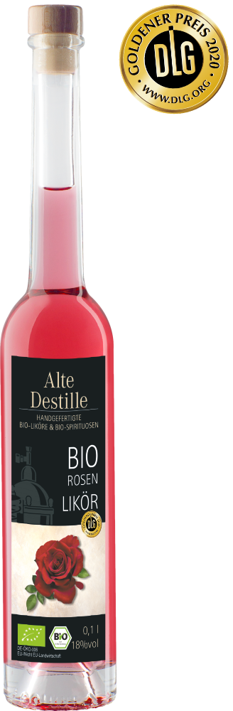 BIO Rosen Likör 0.1 l, 17 vol%